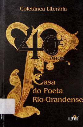 Coletânea Literária: Casa do poeta, 40 anos